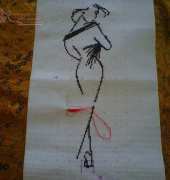 Ty Wilson - Woman and The Roses ==> DONE & FRAMED