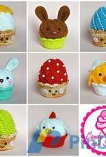 Candy van Sweet - Easter cupcakes with swirl frosting - Free