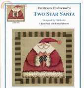 The Design Connection K/CP7-976 - Two Star Santa