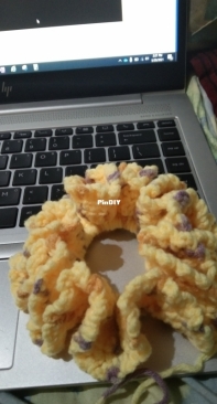 Yellow Scrunchie