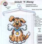 Needle Magic Inc. NMI Stitch N Hang 3517 - Dog