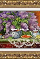 Levron - Still Life with Lilacs