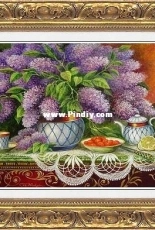 Levron - Still Life with Lilacs