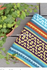 Lilla Björn Crochet - Tatsiana Kupryianchyk -  NYA Mosaic Blanket - Free