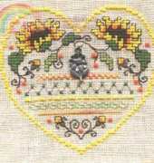 The Sweetheart Tree Summer Sunflowers Heart