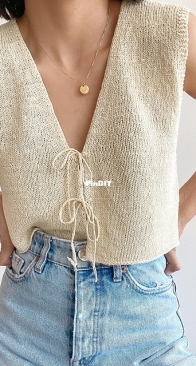 Sol Top by Claudia Duran Gaitan - MochiKnits