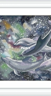 Dolphins by Anna Ulchitskaya
