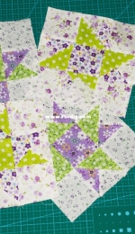I continue to sew the bedspread