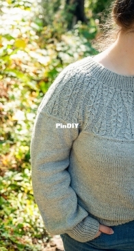 Snow Fern Pullover by Kalurah Hudson