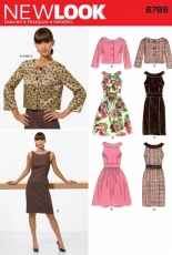 New Look 6799 Womens Dresses and Jacket