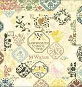 Needleprint - Mary Wigham Sampler / Quaker