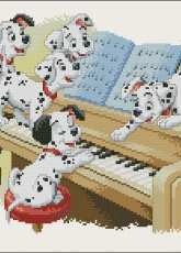 Vervaco 70.908 Dalmation Puppies PCS