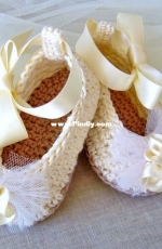 Matildas Meadow - Caroline Brooke - Baby Ballerina slippers