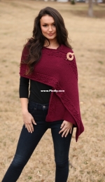 3414 Shawl by Plymouth Yarn Design Studio-Free