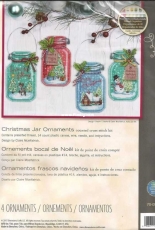 Dimensions 70-08964 - Christmas Jar Ornaments