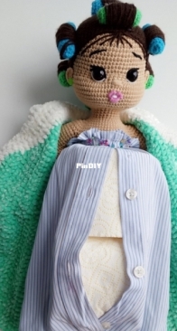 Adoring toys - Lili Pav - Conchita Doll version of Toilet Room - Keeper of Toilet Paper