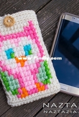 Naztazia - Donna Wolfe - Owl Cell Phone Case - free