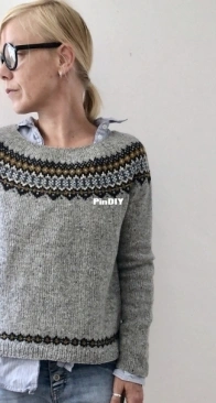 Ingrid Pullover 2.0 by Isabell Kraemer - German
