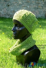 Selena Hat and Cowl by Camille Coizy -Eng,French-Free