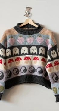 Cute Sweater by Laura Dalgaard - English Danish