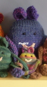 Homespun Monsters by Frankie Brown /Frankies Knitted Stuff-Free