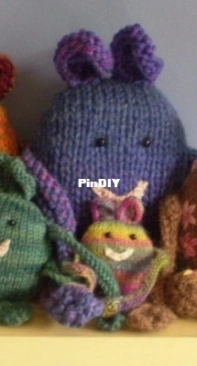 Homespun Monsters by Frankie Brown /Frankies Knitted Stuff-Free