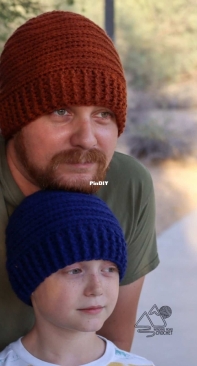 Winding Road Crochet - Lindsey Dale - Ribbed Crochet Beanie - Free