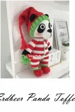 Hc haekelzauber - Halime Civelek - Strawberry Panda Toffee - German