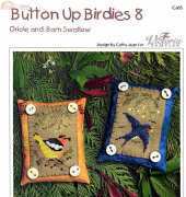 The Victoria Sampler CJ65 Button up Birdies 8 - Oriole and Barn Swallow