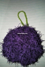 Finished loofah
