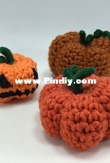 Louies Loops - Louis Mensinger - Pumpkin / Jack-O-Lantern Amigurumi - Free
