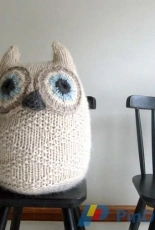 The Purl Bee-Big Snowy Owl by Purl Soho-Free