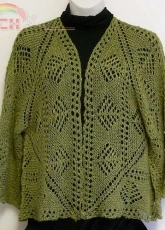 Origami Shrug by Elizabeth Lovick