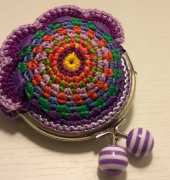 purple monedero