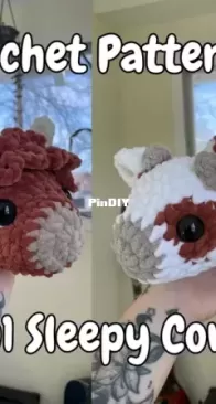 Zero Gravity Crochet - Katie Zavitz - Sleepy Cows - English