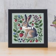My lovely embroidery Primitive Bunny