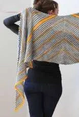 Trigonometry Shawl by Jenny Faifel - SweaterFreak