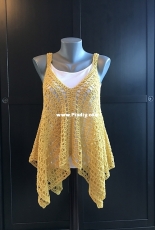 Right Brain Crochet - Jennifer Ozses - Kanata Kerchief Tank - Free