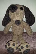 Amigurumi dog