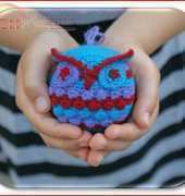 Knit and Crochet Ever After - Deja Joy / Jetmir - Hootie Who Owl Ornament