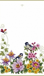 Vervaco PN-0021680 Spring Mood Tablerunner XSD + PCS