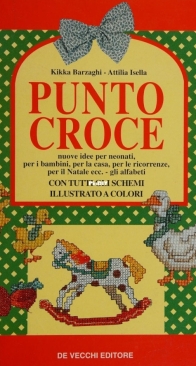 Punto croce - Kikka Barzaghi - Attilia Isella - Italian
