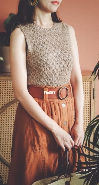 Glint Vest by Irene Lin - Chinese