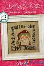 Lizzie Kate Snippet S127 Old School - Santa 2016