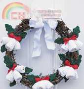 Lily Sugar n Cream - Seasons Greetings Wreath-crochet