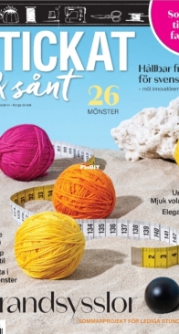 Stickat & Sant - Issue 4 - 2024 - Swedish