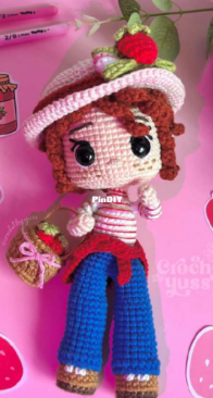 Crochet by Yuss - Yussi Studio - Yuss Perez - Strawberry Shortcake 2003 - Rosita Fresita 2003 - Spanish