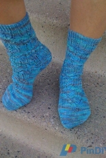 PicnicKnits-Munchkinland Socks by Corrina Ferguson