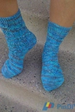 PicnicKnits-Munchkinland Socks by Corrina Ferguson