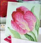 Floral Fancy Tulip by Maria Diaz from Cross Stitcher UK 223 XSD